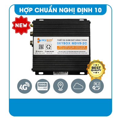 Camera Skybox-MDVR-2C - Đạt chuẩn Nghị Định 10 của Bộ GTVT